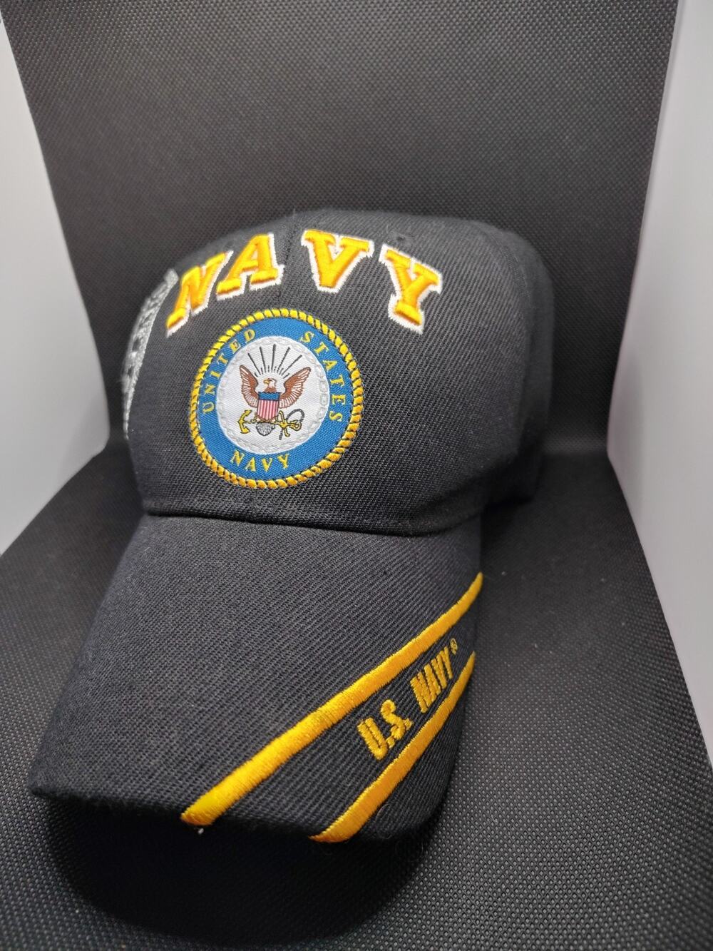 US Navy Baseball Cap Hat Adjustable Strap Embroidery